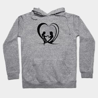 Love Forever - Lesbian Valentines Day Essential Hoodie